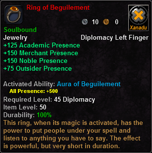 Ring of Beguilement