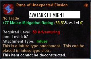 Rune of Unexpected Elusion