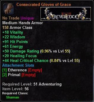 Consecrated Gloves of Grace [Shm]