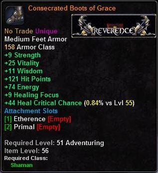 Consecrated Boots of Grace [Shm]