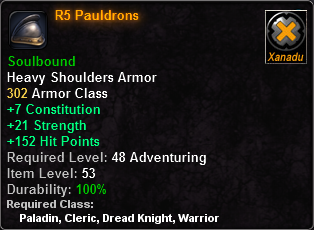 R5 Pauldrons
