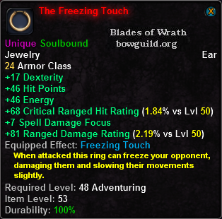 The Freezing Touch