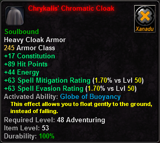Chrykalis' Chromatic Cloak