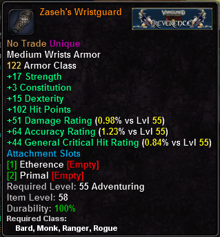 Zaseh's Wristguard