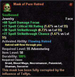 Mask of Pure Hatred