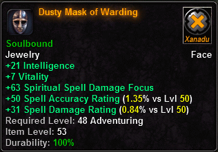 Dusty Mask of Warding