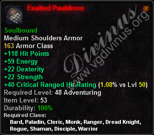 Exalted Pauldrons