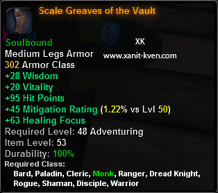 Scale Greaves of the Vault
