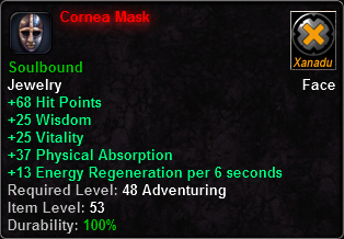 Cornea Mask