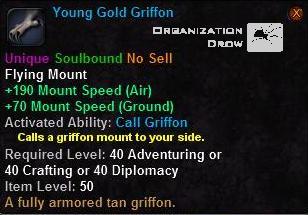 Young Gold Griffon