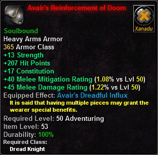 Avair's Reinforcement of Doom