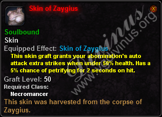 Skin of Zaygius