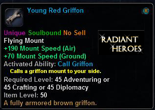 Young Red Griffon