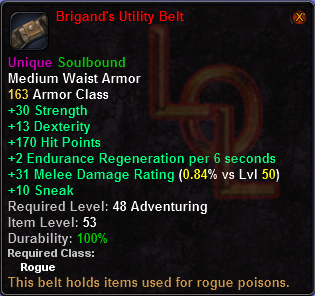 Brigand's Utility Belt