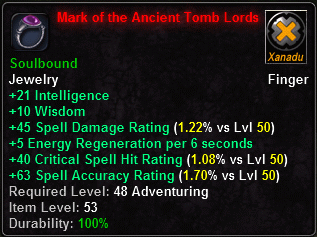 Mark of the Ancient Tomb Lord