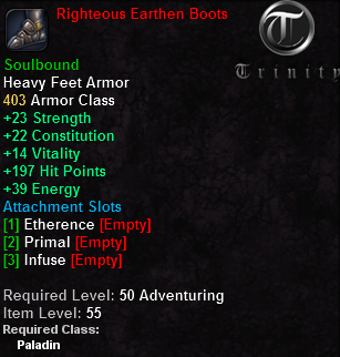 Righteous Earthen Boots