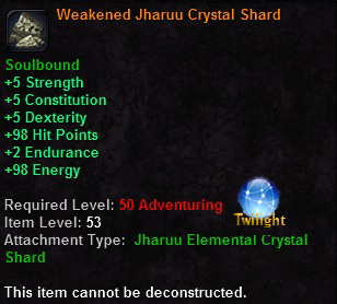 Weakened Jharru Crystal