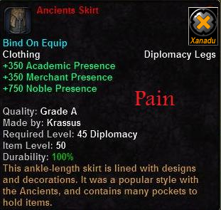 Ancient's Skirt
