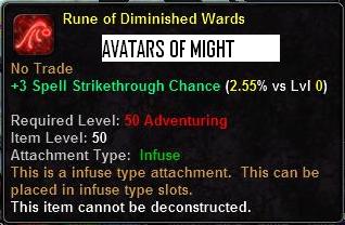 Rune of Diminished Wards