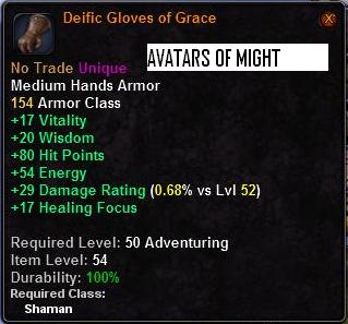 Deific Gloves of Grace[Shm]