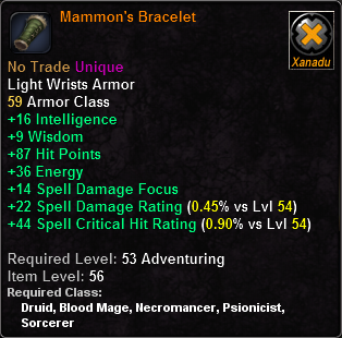 Mammon's Bracelet