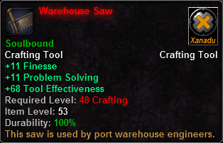 Warehouse Saw