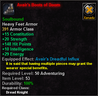 Avair's Boots of Doom