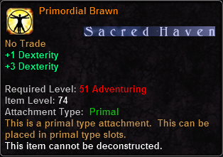 Primordial Brawn