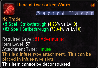 Rune of Overlooked Wards