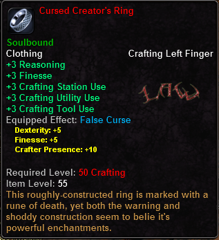 Cursed Creator's Ring