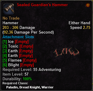 Sealed Guardian's Hammer