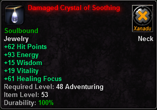 Damaged Crystal of Soothing