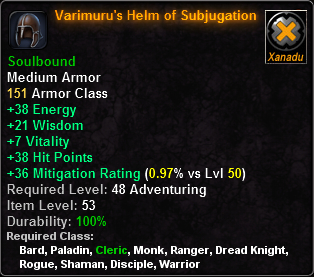 Varimurus' Helm of Subjugation