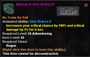 Manual of Vital Strikes II
