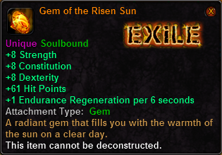 Gem of the Risen Sun
