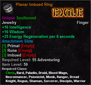 Planar Imbued Ring