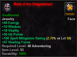 Mask of the Dragonslayer