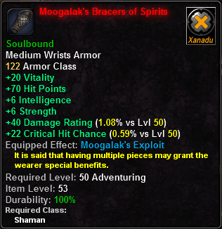 Moogalak's Bracers of Spirits