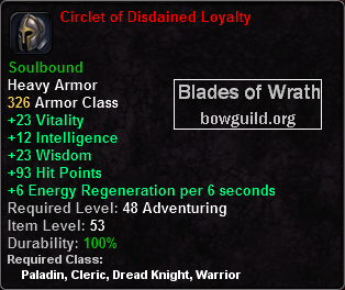 Circlet of Disdained Loyalty