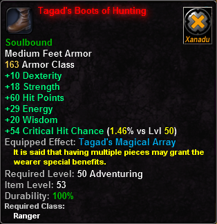 Tagad's Boots of Hunting
