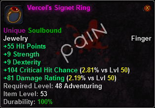 Vercel's Signet Ring