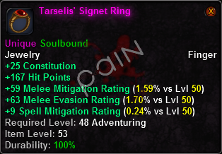 Tarselis' Signet Ring