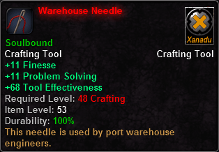 Warehouse Needle