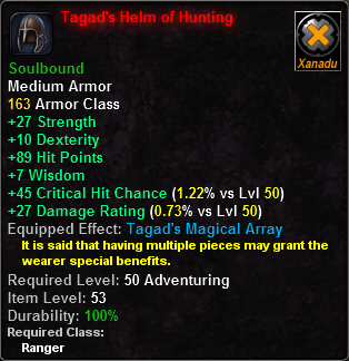 Tagad's Helm of Hunting