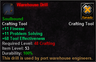 Warehouse Drill