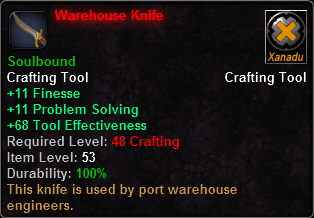 Warehouse Knife