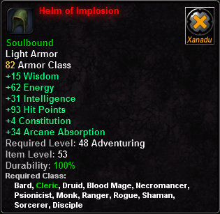 Helm of Implosion