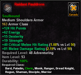 Radiant Pauldrons