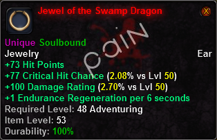 Jewel of the Swamp Dragon