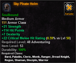 Sky Pirate Helm